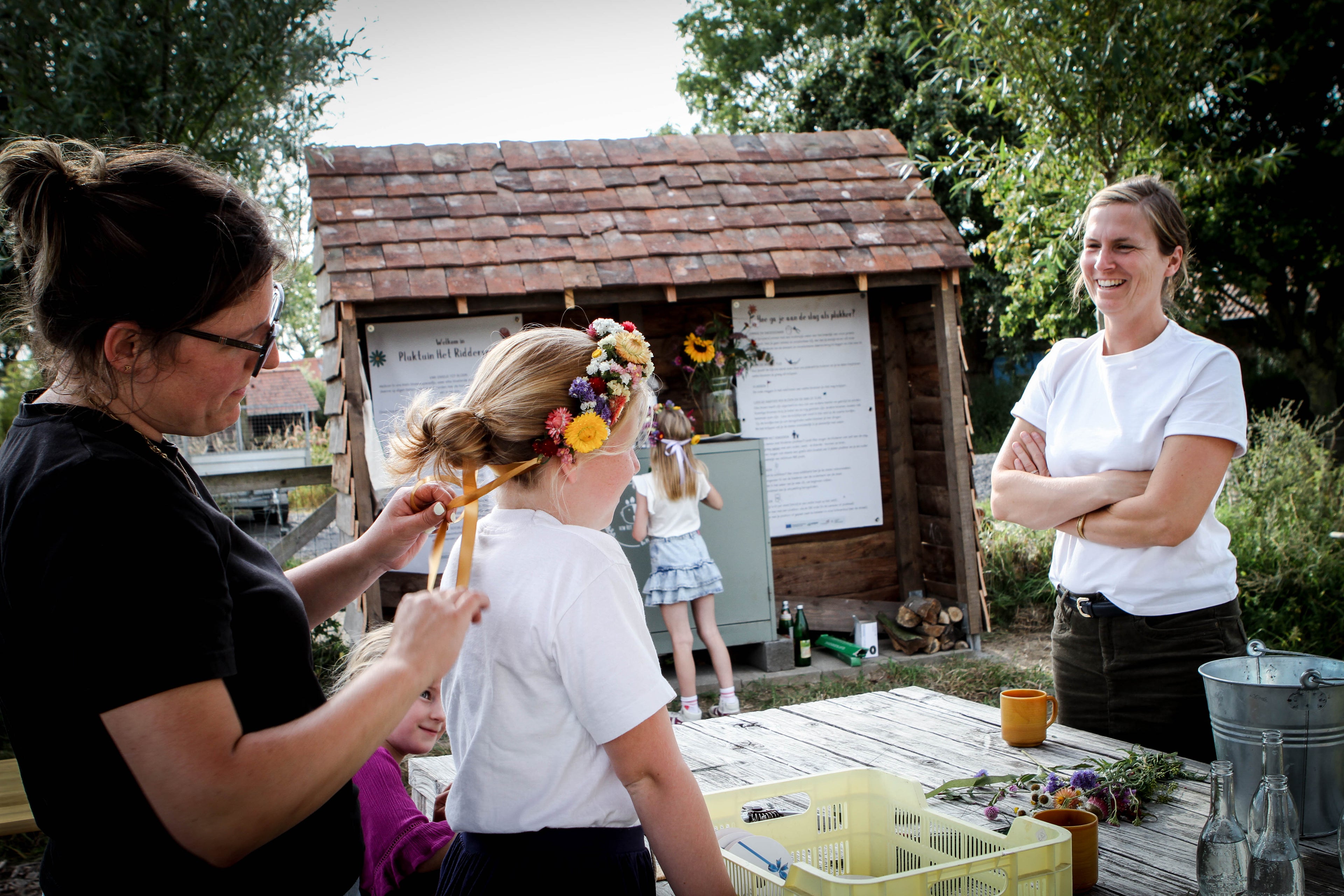 Ouder-kind workshop: bloemenkroontje